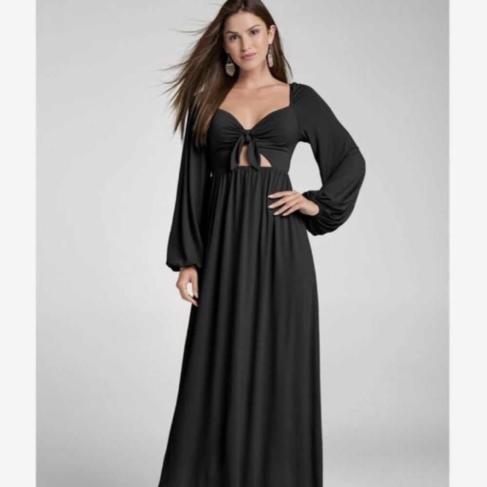Women’s Black Maxi Dress - Medium